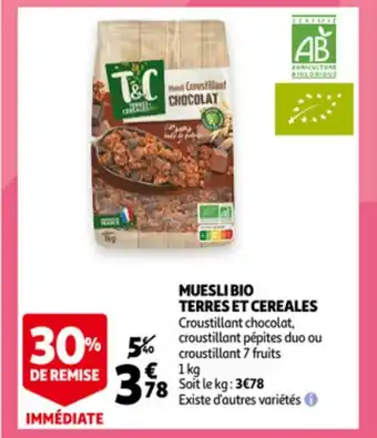 Muesli Bio Terres Cereales