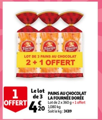 Pains Au Chocolat La Fournée Dorée