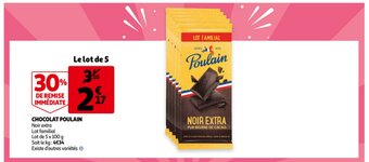 Auchan Chocolat Poulain aanbieding