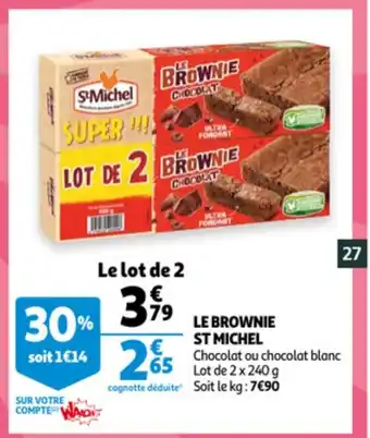 Le Brownie St Michel