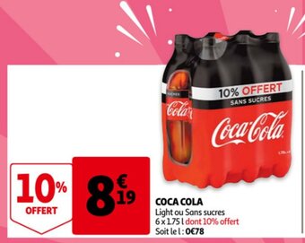 Auchan Coca Cola aanbieding