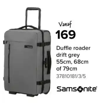 Duffle roader drift grey 55cm, 68cm of 79cm