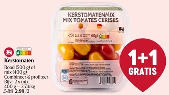 Delhaize Kerstomaten aanbieding