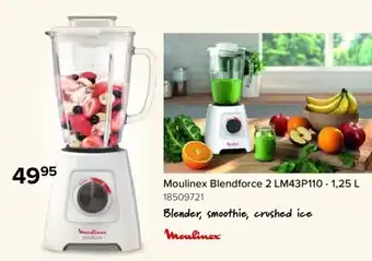 Euroshop Moulinex Blendforce 2 LM43P110 - 1,25 L 18509721 aanbieding