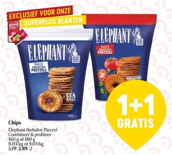 Delhaize Chips aanbieding