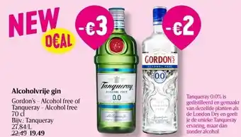 Delhaize Alcoholvrije gin aanbieding