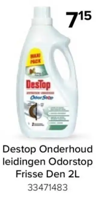 Destop Onderhoud leidingen Odorstop Frisse Den 2 L