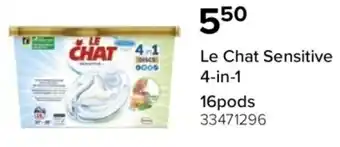 Le Chat Sensitive 4-in-1 ,16 Pods