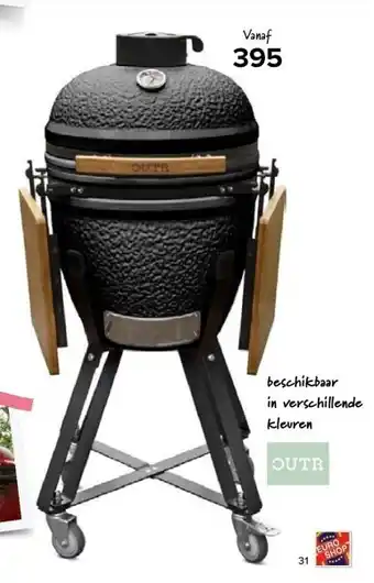 Euroshop Kamado grill 40 | h 54 x b 49 x d 48 cm aanbieding
