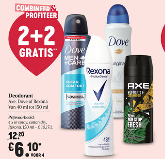 Delhaize Deodorant aanbieding
