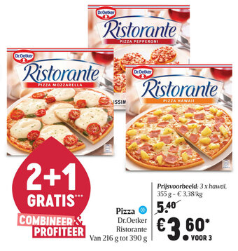 Delhaize Pizza Dr. Oetker Ristorante aanbieding