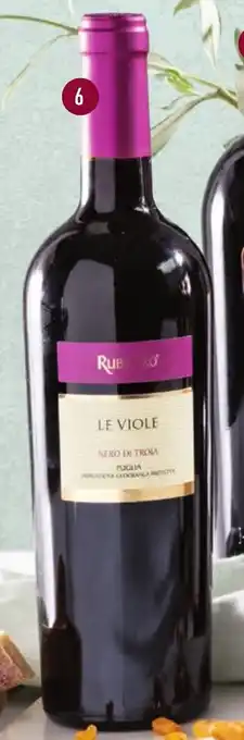 ALDI Nero di troia puglia IGP 'le viole' 75cl aanbieding