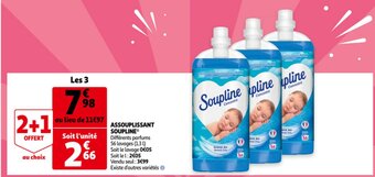 Auchan Assouplissant Soupline aanbieding