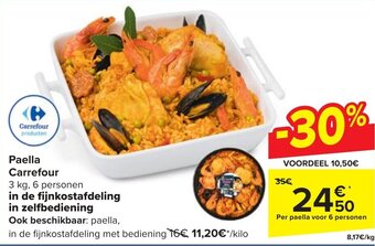 Carrefour Paella 3 kg aanbieding