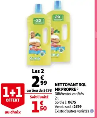 Nettoyant Sol Mr Propre