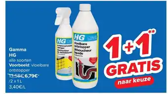HG vloeibare ontstopper