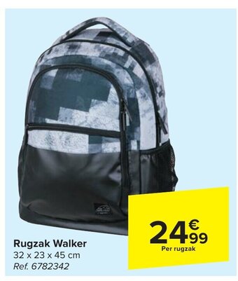Carrefour Walker Rugzak aanbieding