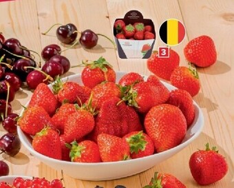 Carrefour Belgische aardbeien dagprijs aanbieding