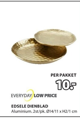 Jysk Edsele dienblad aanbieding