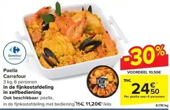 Carrefour Paella carrefour aanbieding