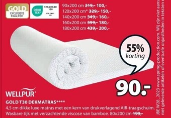Gold t30 dekmatras