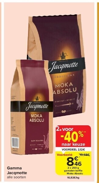 Carrefour Gamma jacqmotte aanbieding