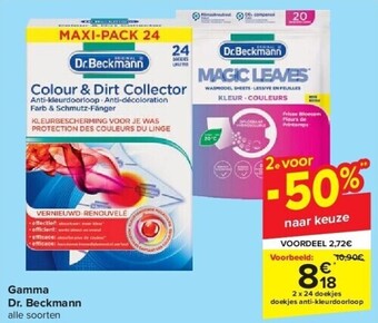 Carrefour Gamma dr. beckmann aanbieding