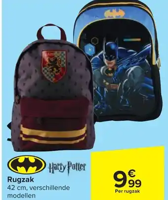 Carrefour Harry Potter Rugzak 42 cm aanbieding
