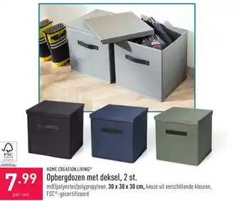 Opberdozen met deksel