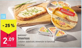 ALDI Smeerkaas 140g aanbieding