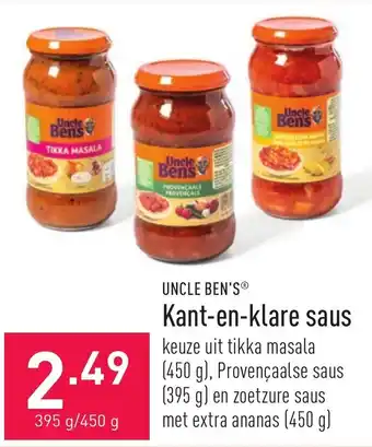 ALDI Kant-en-klare saus 450g aanbieding