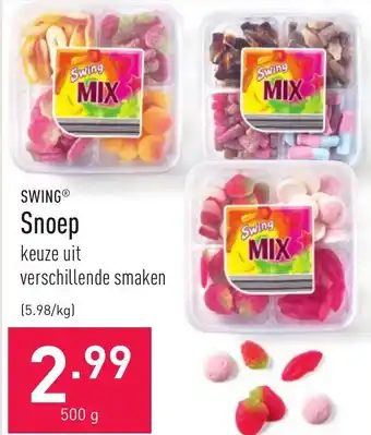 ALDI Snoep 500g aanbieding