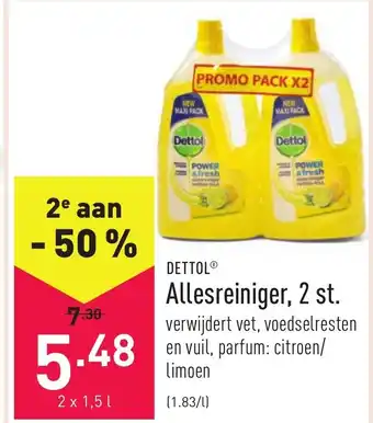 ALDI Allesreiniger 2 x 1,5liter aanbieding