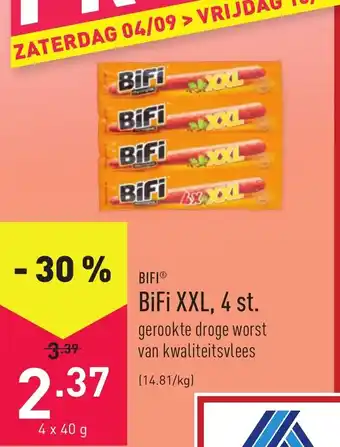 ALDI BiFi XXL 4 x 40 g aanbieding