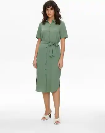 Bol.com Jdy jdyrachel s/s midi dress wvn dames - maat m aanbieding