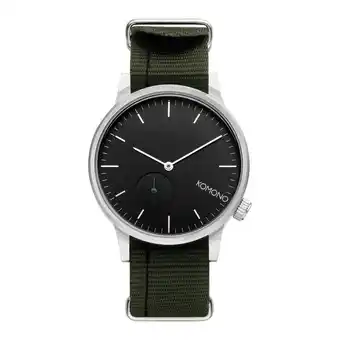 Bol.com Komono polshorloge winston subs nato green w2276 groen - nylon aanbieding