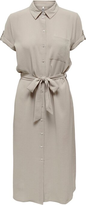 Bol.com Jdy jdylion midi s/s shirt dress wvn dames jurk - maat s aanbieding