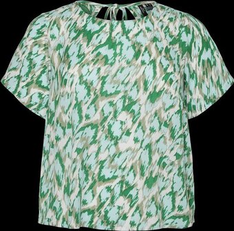 Bol.com Vero moda vmmenny ss top wvn ga cur dames top - maat 54 aanbieding