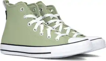 Bol.com Converse chuck taylor all star summer hoge sneakers - dames - groen - maat 39 aanbieding