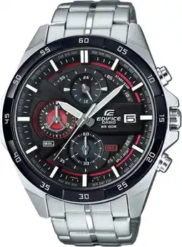 Bol.com Casio edifice efr-556db-1avuef herenhorloge 49 mm - zilverkleurig aanbieding