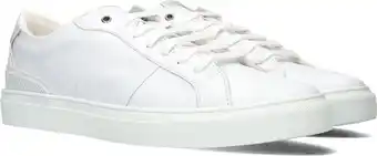 Bol.com Guess todi low lage sneakers - heren - wit - maat 42 aanbieding