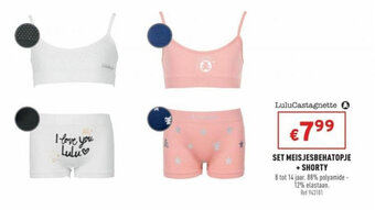 Trafic Set meisjesbehatopje + shorty aanbieding