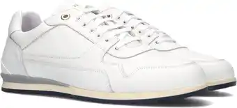 Bol.com Van lier 2313236 lage sneakers - leren sneaker - heren - wit - maat 42 aanbieding