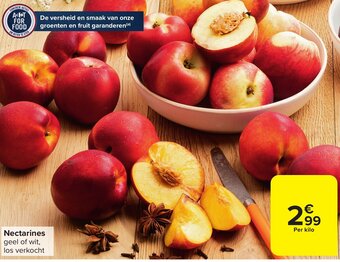 Carrefour Market Nectarines aanbieding