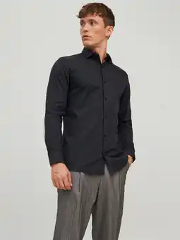 Bol.com Jack&jones jprblaparker shirt l/s noos heren overhemd - maat xl aanbieding