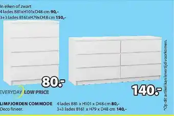 Jysk Everyday Low Price Limfjorden Commode aanbieding
