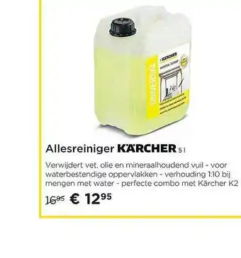 Molecule Allesreiniger Karcher 5l aanbieding