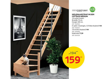 Brico Molenaarstrap in den cottage medium aanbieding