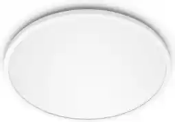 Bol.com Philips super slim plafondlamp - geïntegreerd led - sceneswitch - wit - 18w - diameter 30 cm - 1700 lumen aanbieding