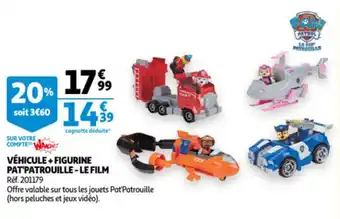 Véhicule+Figurine Pat'Patrouille-Le Film